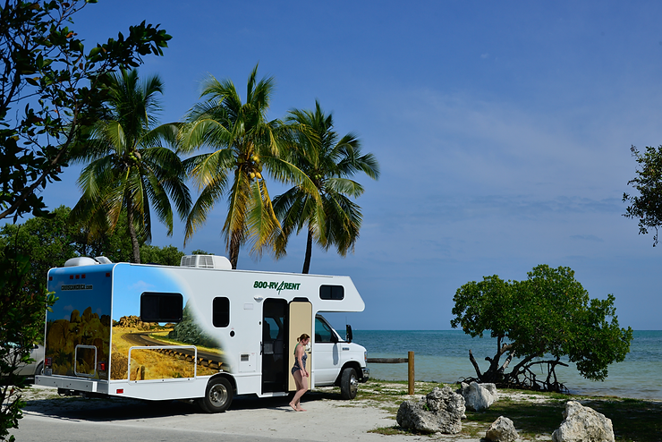 Viagem de motorhome na Flórida