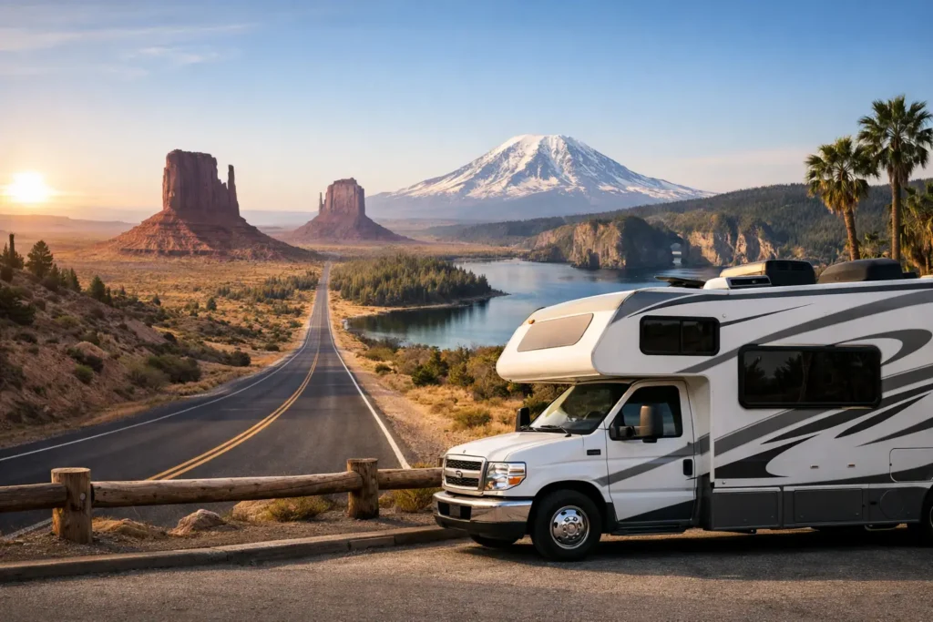 Roteiro de motorhome nos Estados Unidos