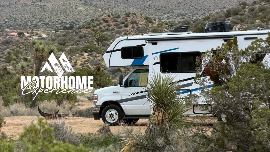 Parques Nacionais da California natureza selvagem com estrutura para Motorhome