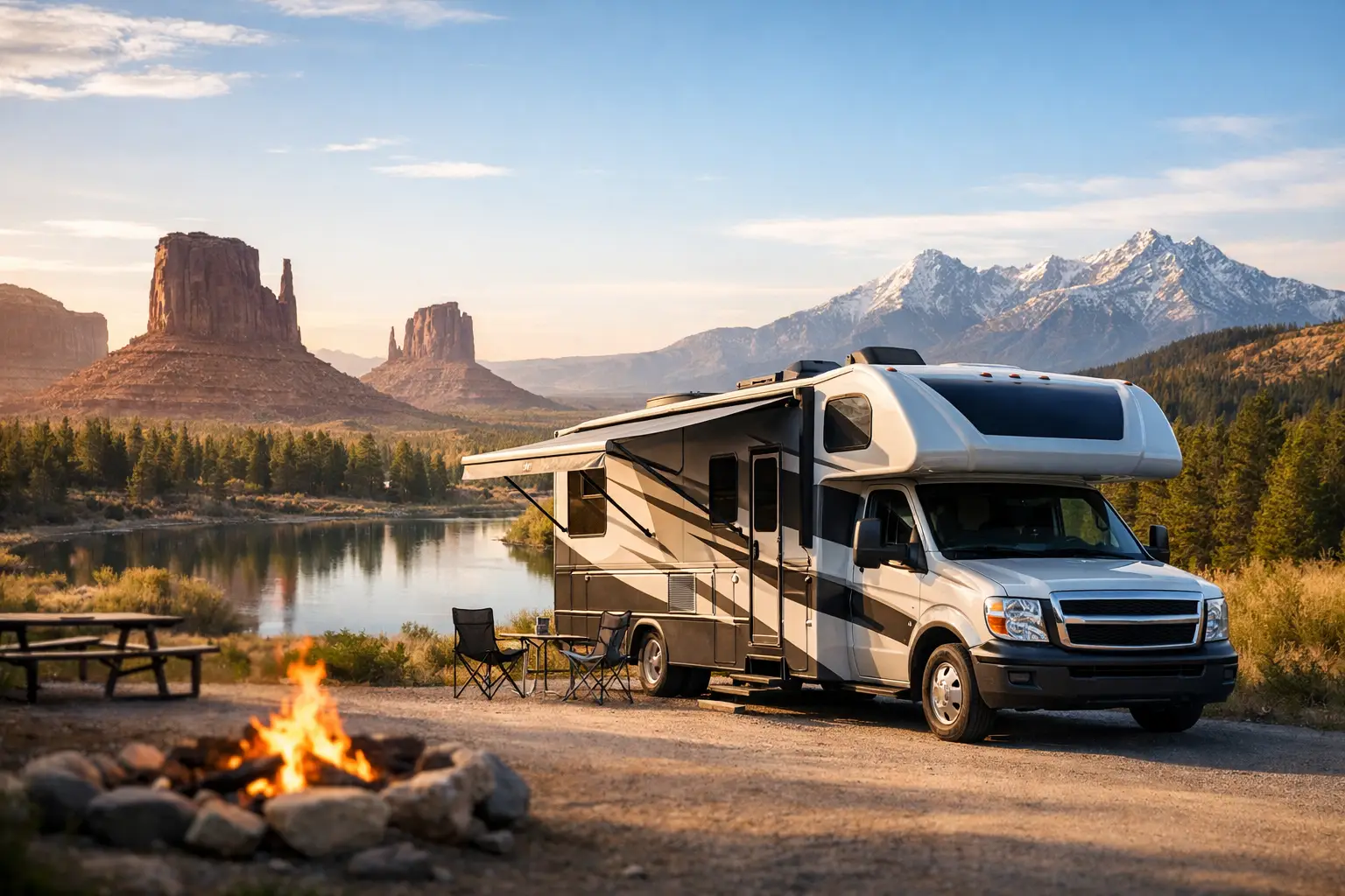 Aluguel de motorhome nos Estados Unidos