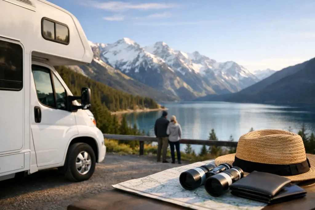 Seguro para viagem de motorhome internacional