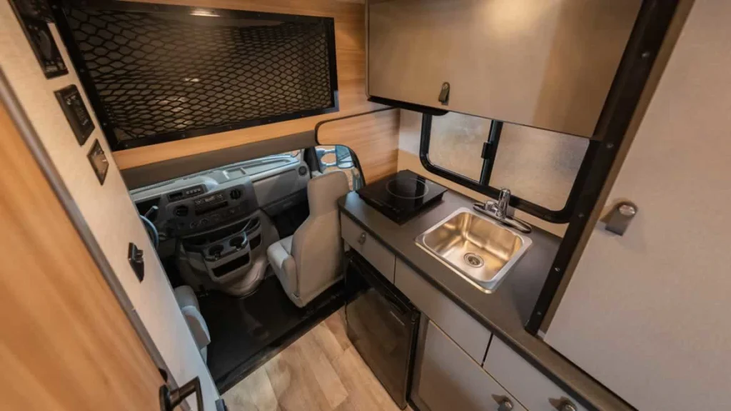 cruise america ultra compact kitchen view jpg
