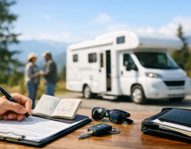 Documentos para alugar motorhome fora do Brasil