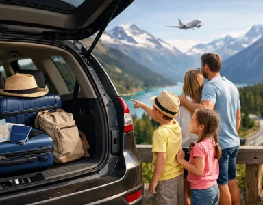 Road trip internacional com crianças sem estresse